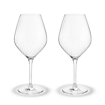 Cabernet Lines bourgogneglass 69 cl 2-pakning - Klar - Holmegaard