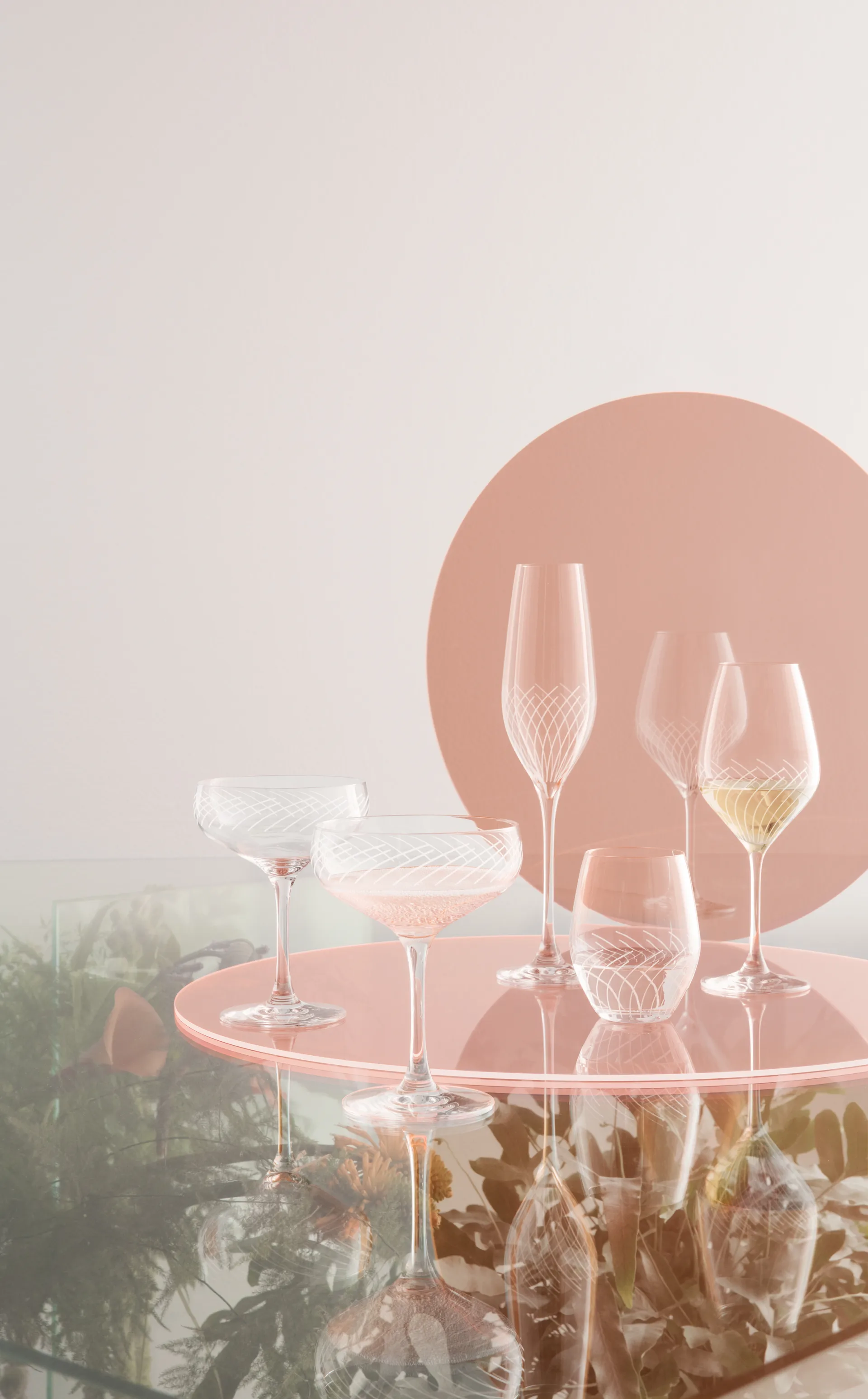 Cabernet Lines cocktailglass 29 cl 2-pakning, Klar Holmegaard