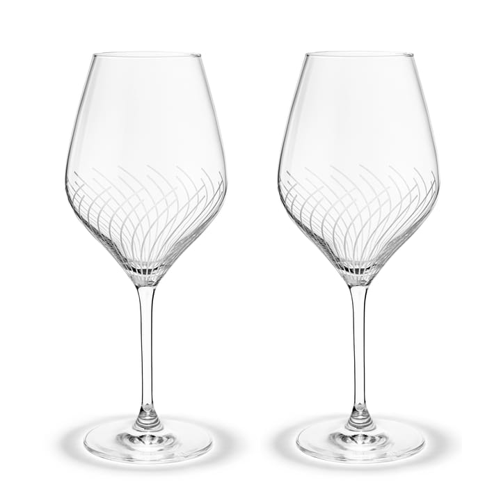 Cabernet Lines rødvinsglass 52 cl 2-pakning, Klar Holmegaard