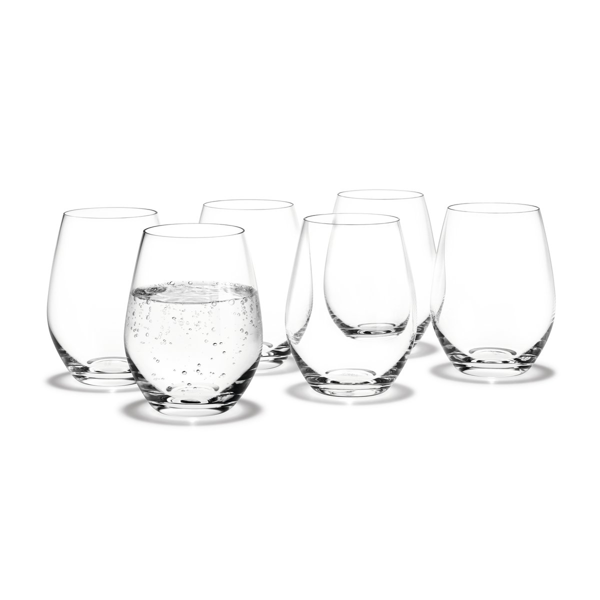 Holmegaard Cabernet vannglass klar 6-pakning 25 cl