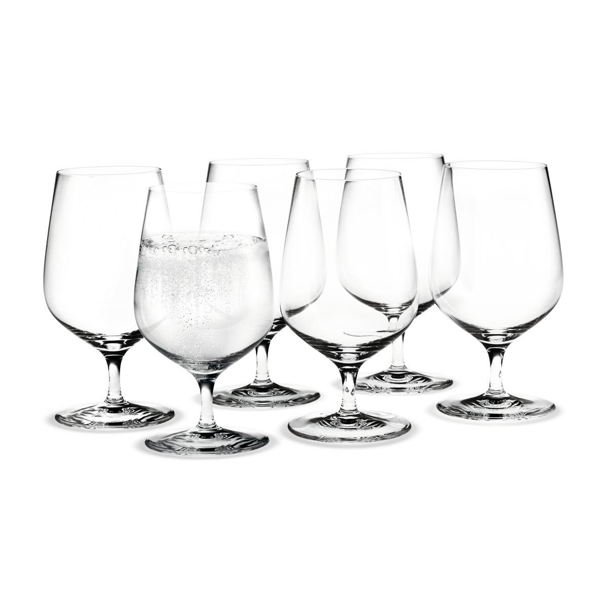 Holmegaard Cabernet vannglass klar 6-pakning 35 cl