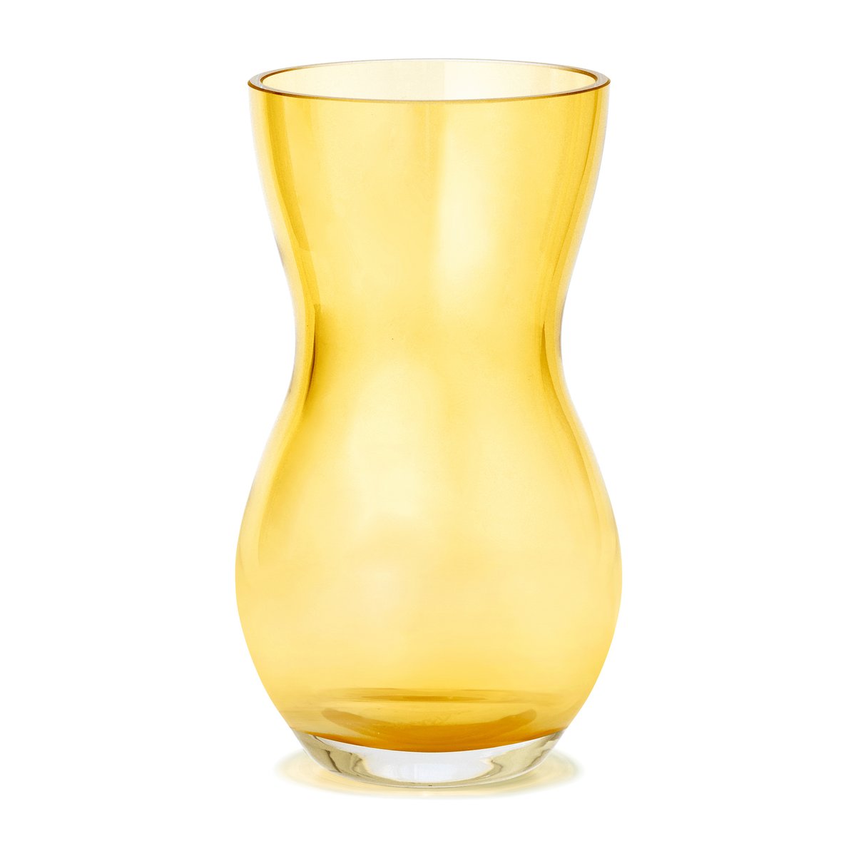 Holmegaard - Calabas vase 16 cm amber