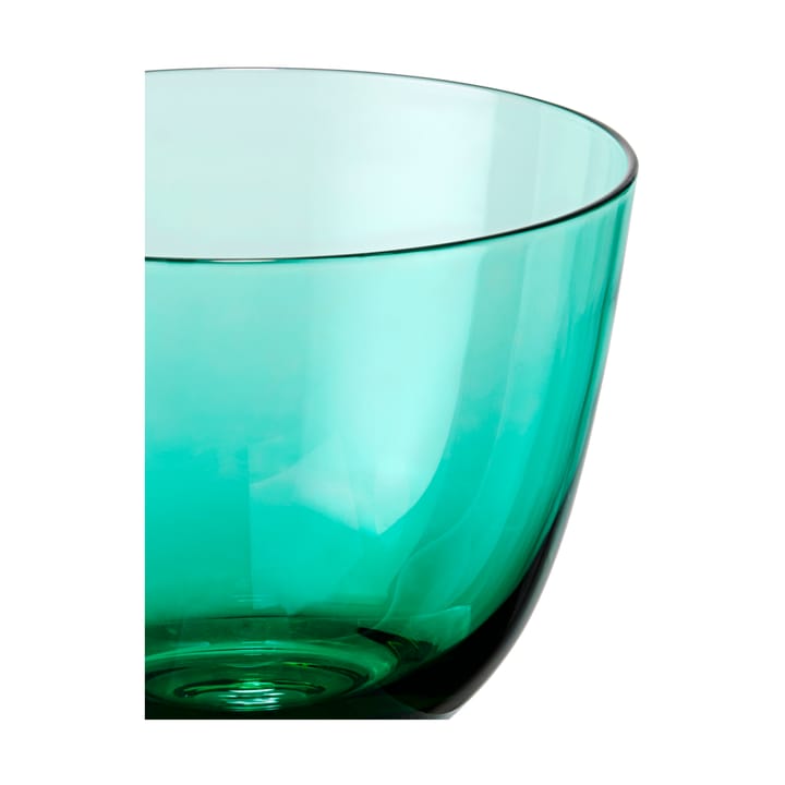 Flow vannglass 35 cl, Emerald green Holmegaard