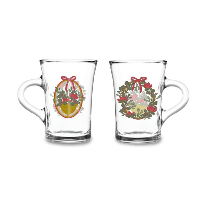 Holmegaard Christmas Hot Drink glass 24 cl 2-pk - 2025 - Holmegaard