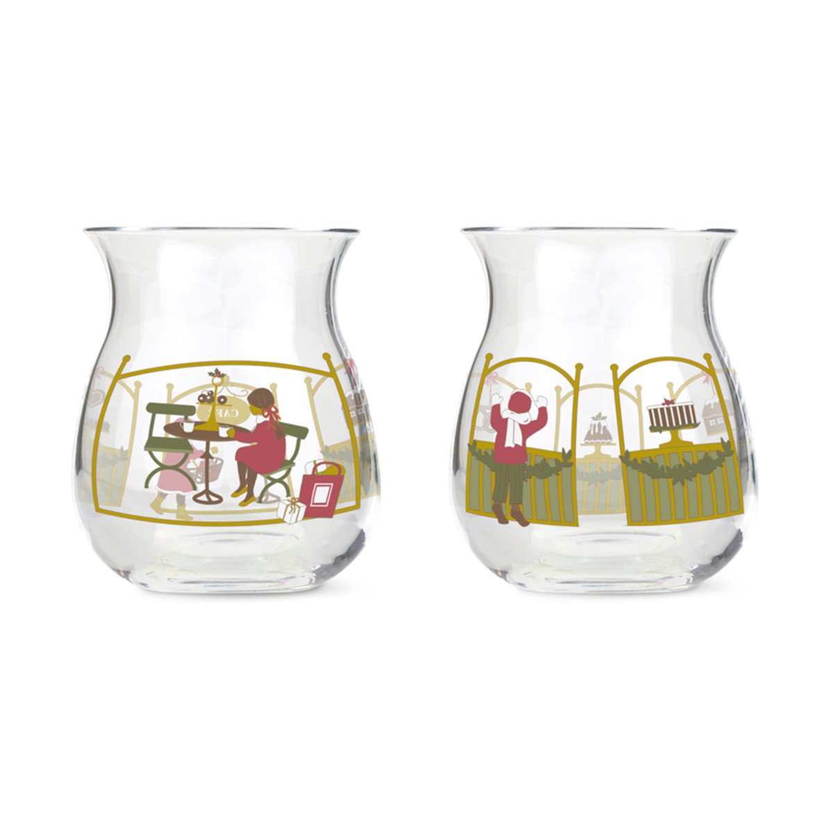 Holmegaard Christmas Julelyslykt 2023 2stk 7,5cm