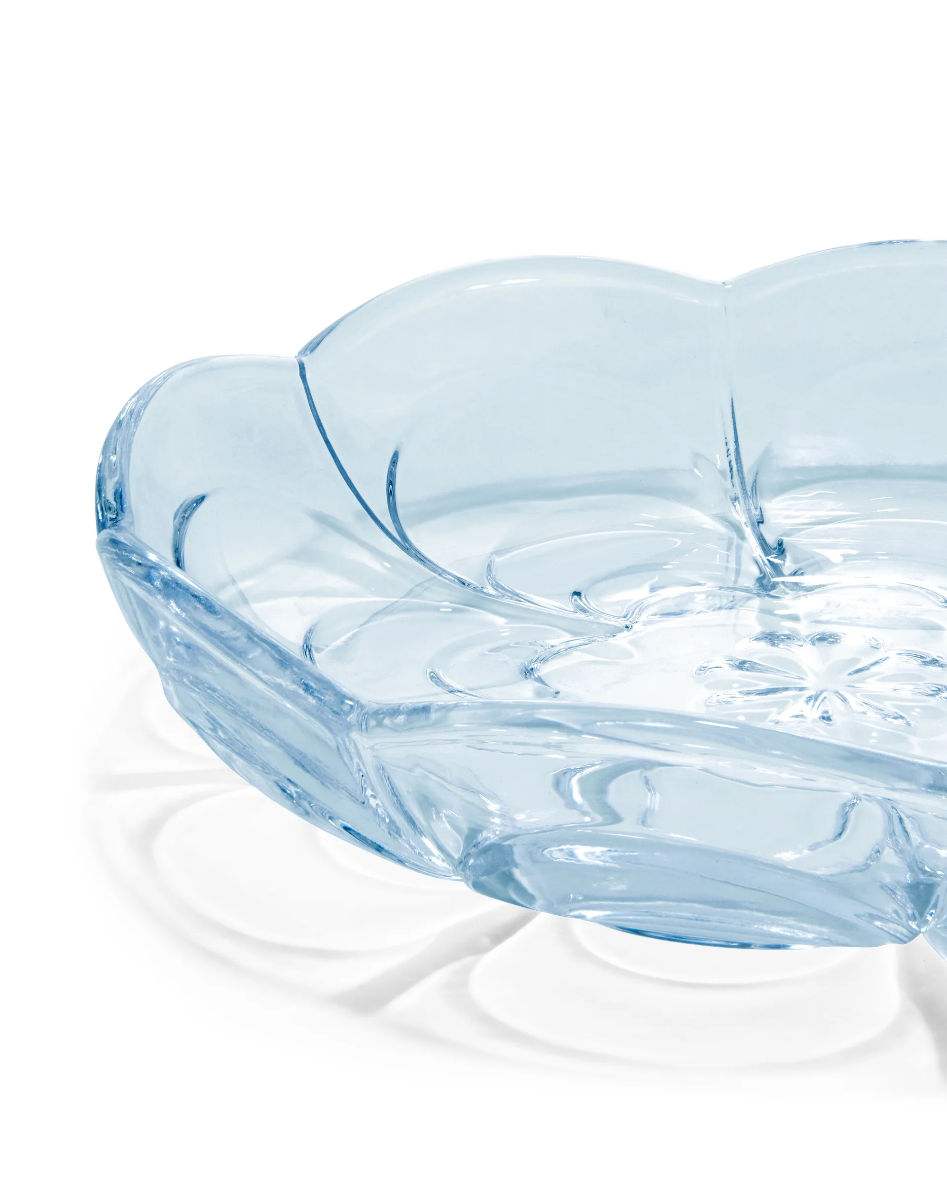 Lily desserttallerken Ø 16 cm 2-pakning, Blue iris Holmegaard