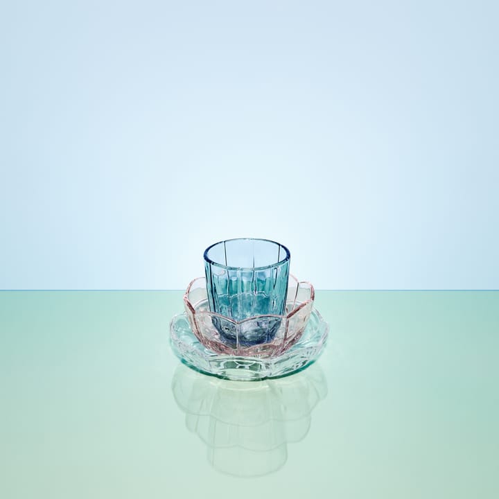 Lily vannglass 32 cl 2-pakning, Blue iris Holmegaard