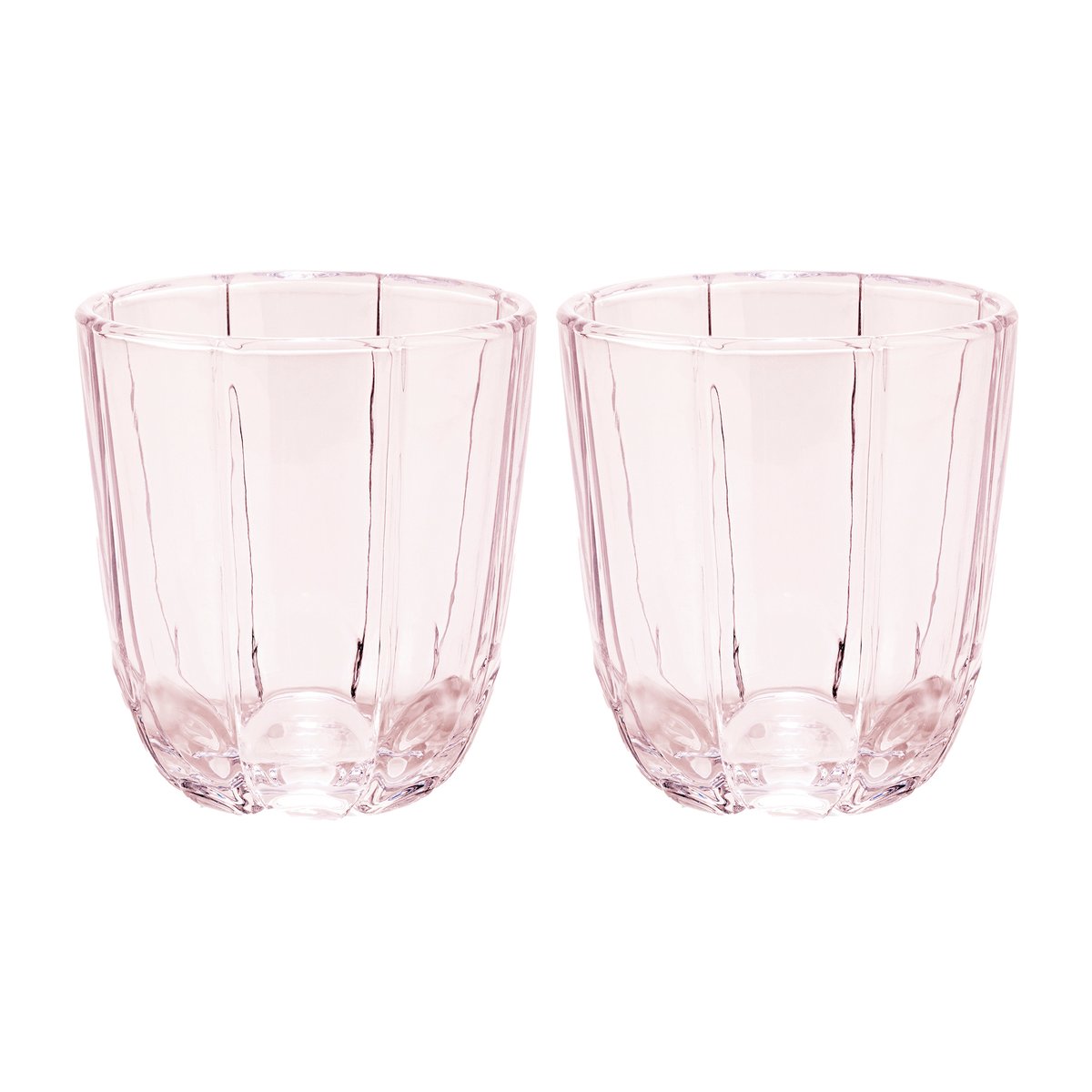 Holmegaard Lily vannglass 32 cl 2-pakning Cherry blossom