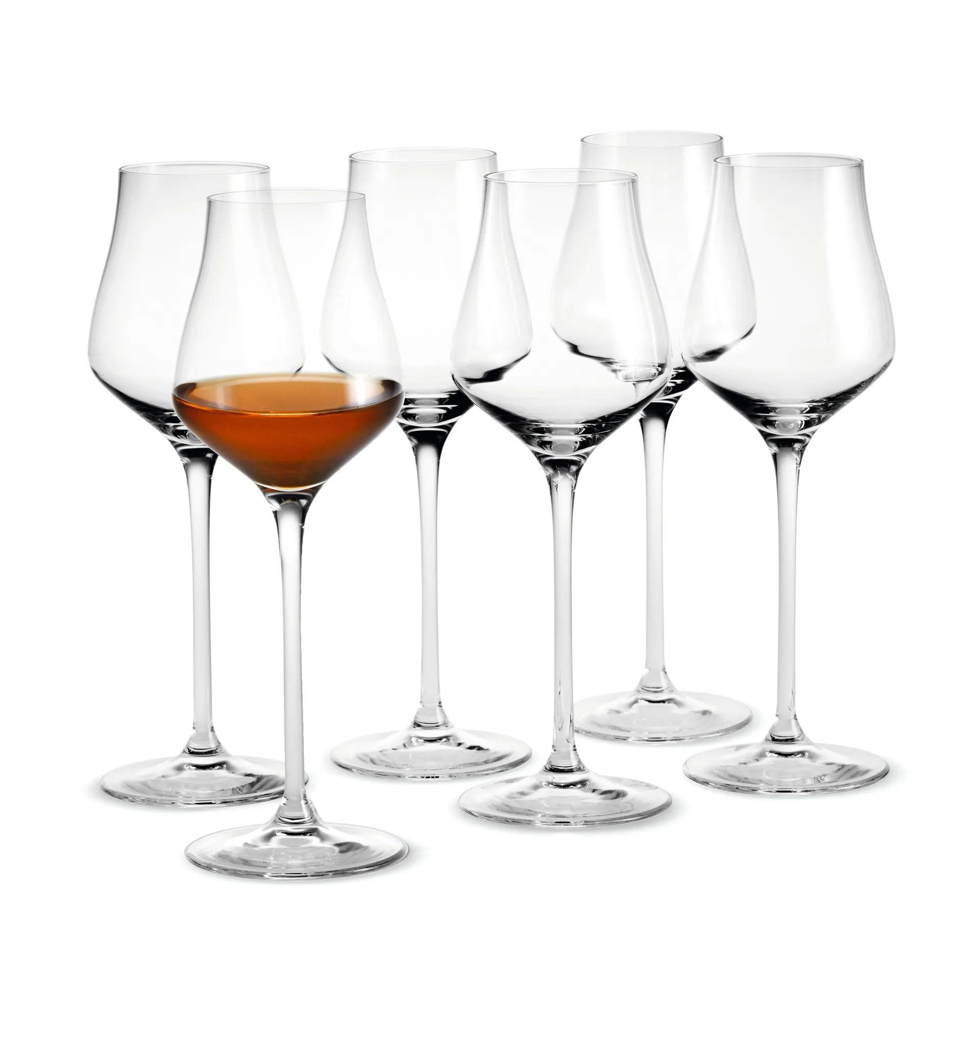 Perfection brennevinsglass 5 cl 6-pakning, Klar
​
​ Holmegaard