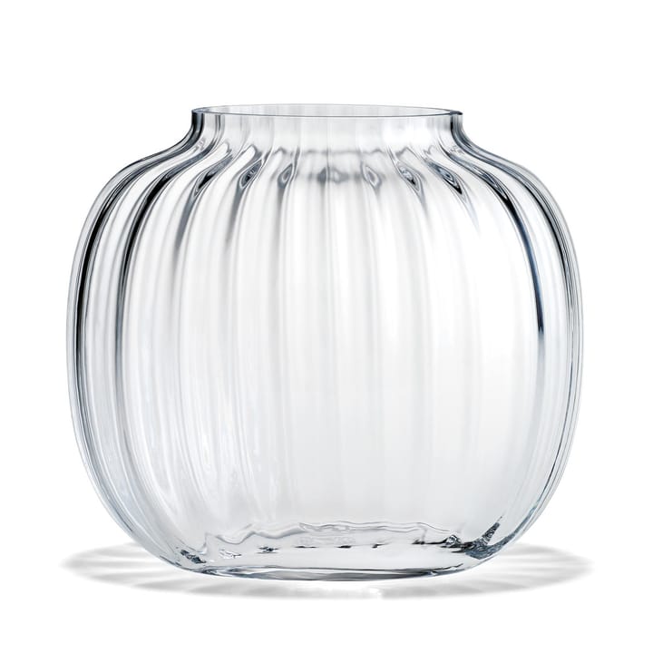 Primula vase oval 17,5 cm, Klar Holmegaard