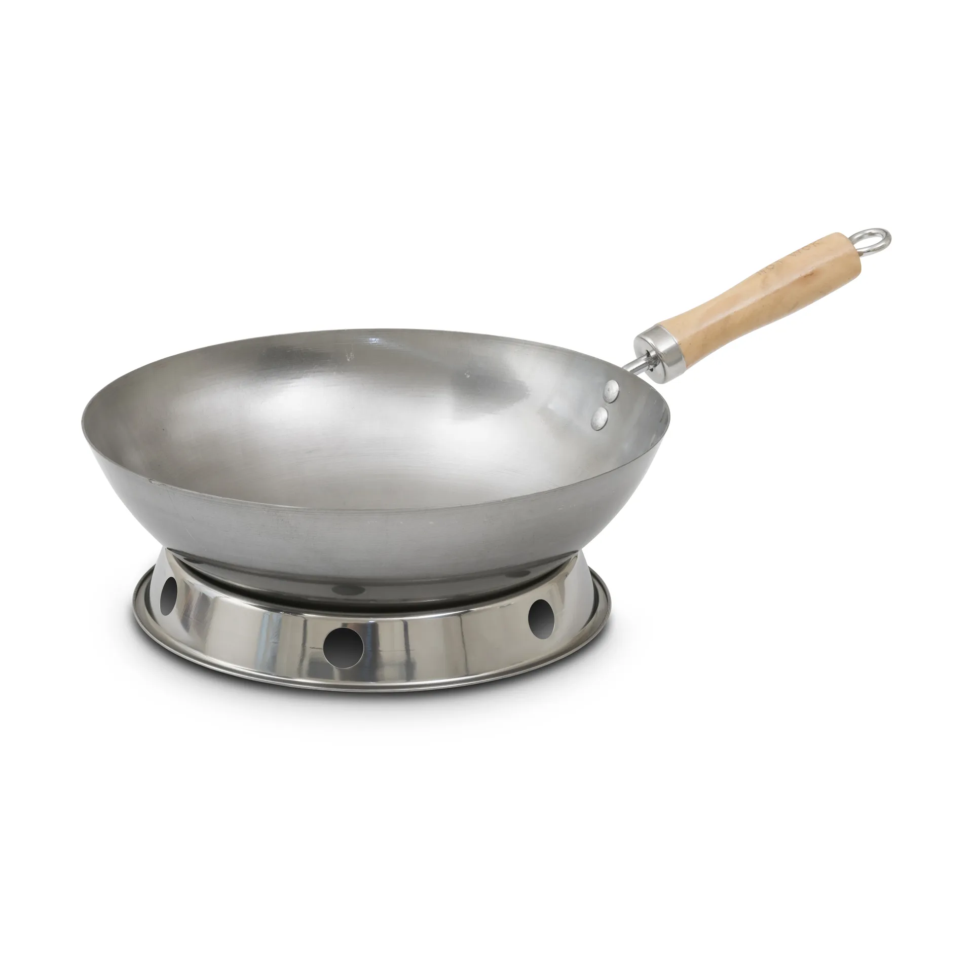 Hot Wok bordbeskyttelse wokpanne Ø25,5 cm, Rustfritt stål Hot Wok
