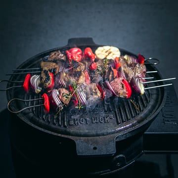 Hot Wok grillpanne støpejern - 32,5 cm - Hot Wok