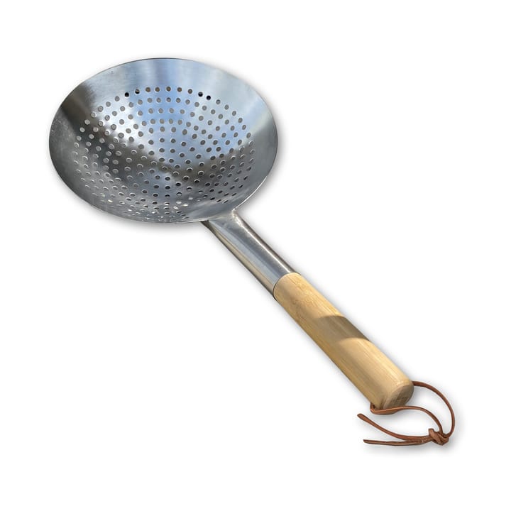 Hot Wok hullsleiv 53 cm - Rostfritt stål-bambus - Hot Wok