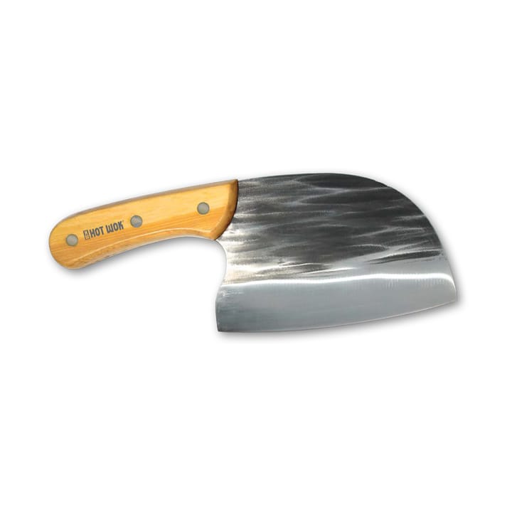 Hot Wok kløyvekniv 24,5 cm - Rustfritt stål-bambus - Hot Wok