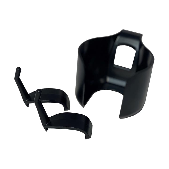 Top Line kopp-holder og 2 stk kroker - Svart - Hot Wok