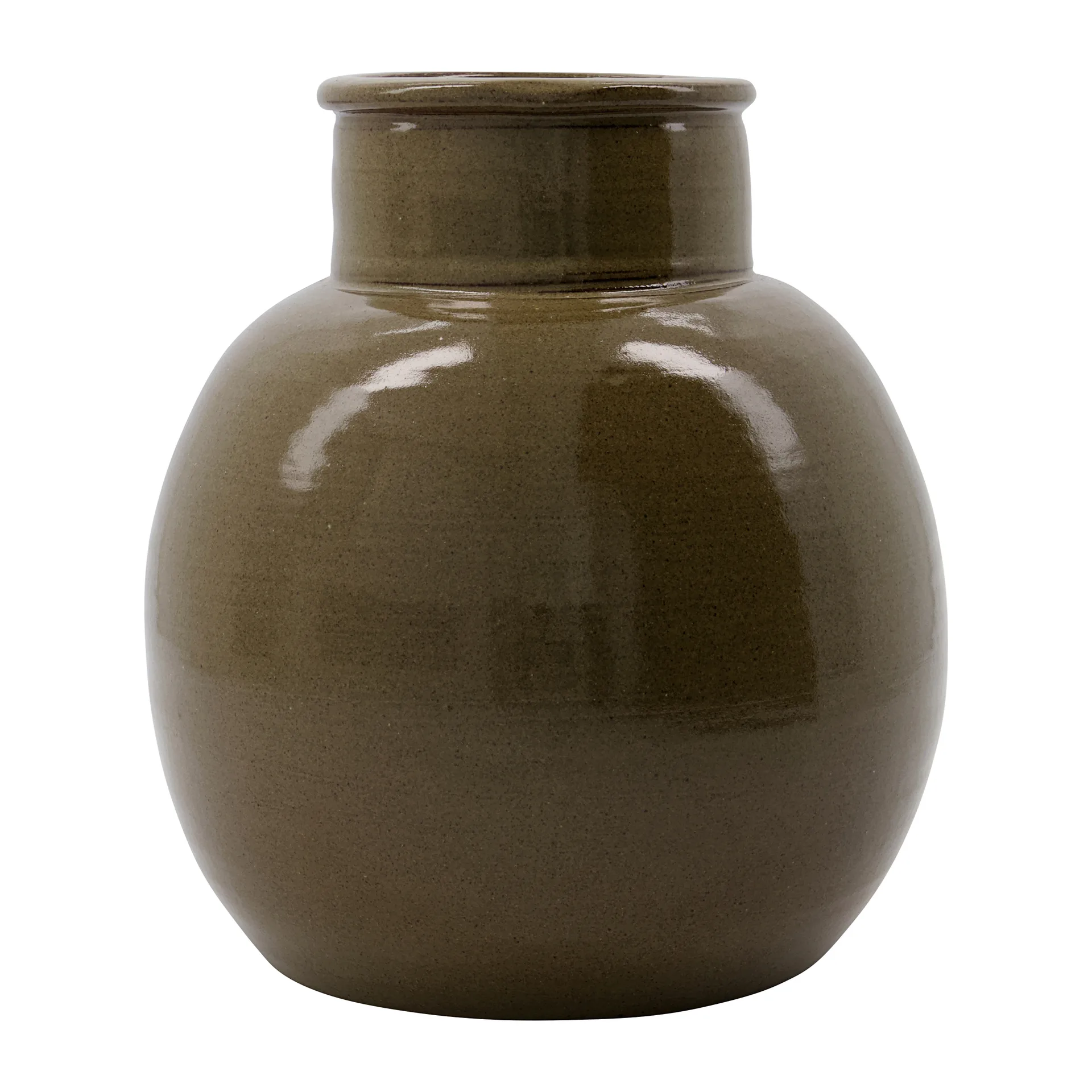 Aju vase 21 cm, Grønn House Doctor