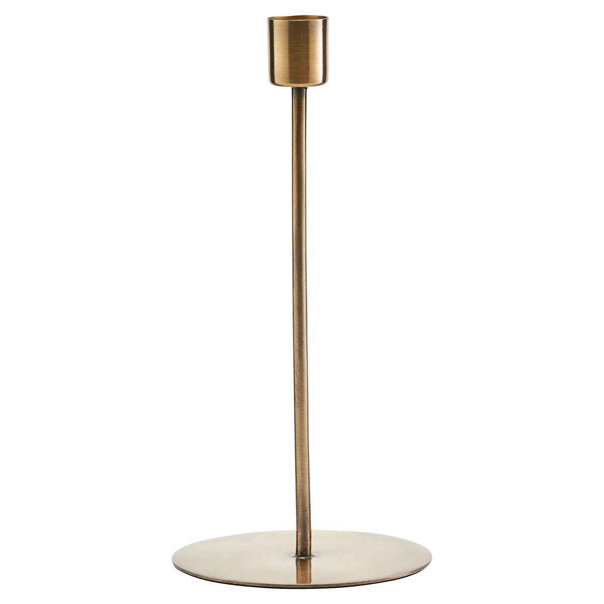House Doctor - Anit lysestake 20 cm antikk messing