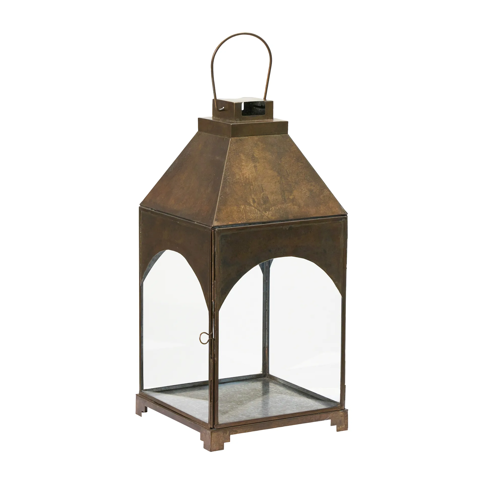 Arch lykt antikk messing, 38 cm House Doctor