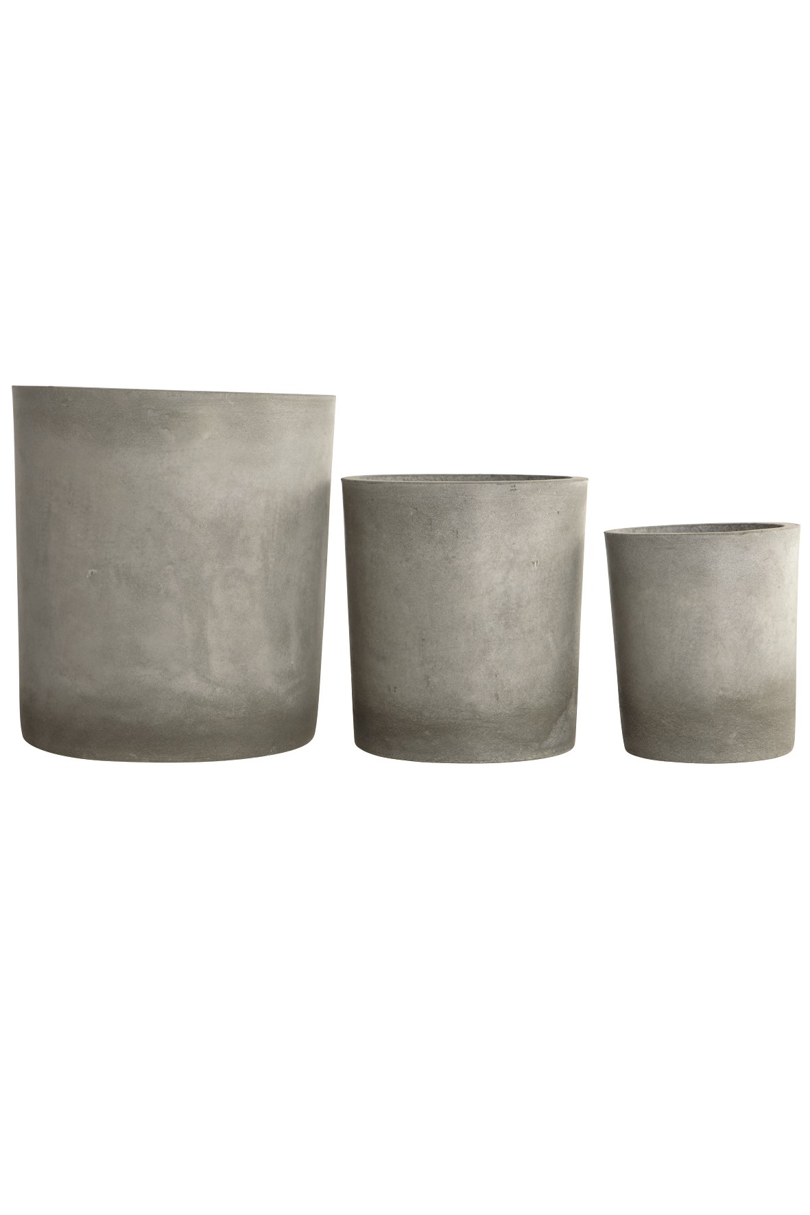 House Doctor Ave potte 3-pakning Cement
