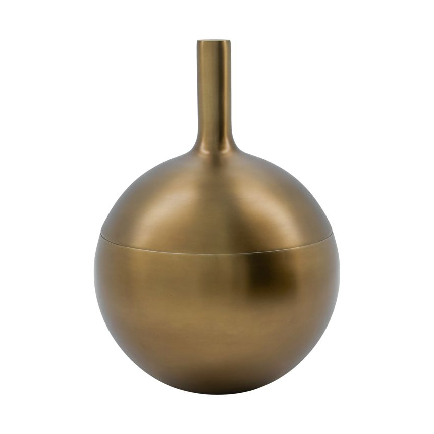- Isbøtte, HDBaar - Antikk messingfinish - 2.4 liters - h: 27 cm, dia: 20 cm