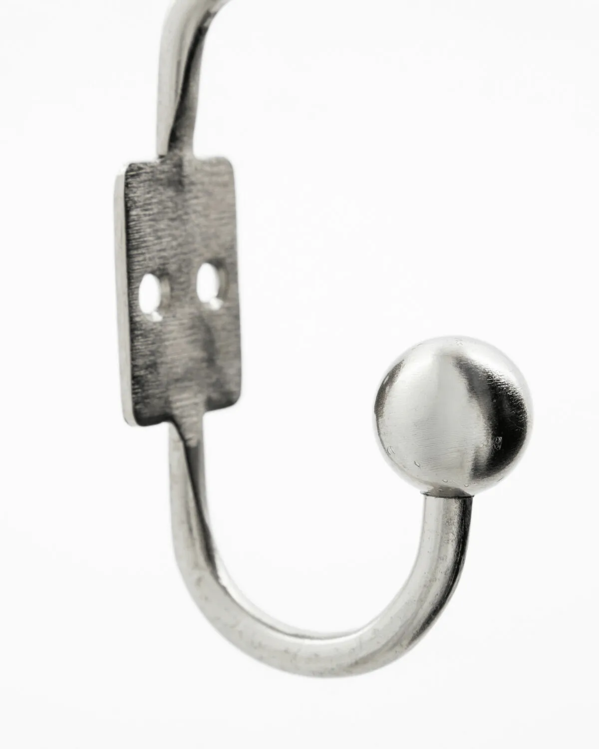 Ball krok 2-pakk, Sølvfinish, Ø7x13 cm House Doctor