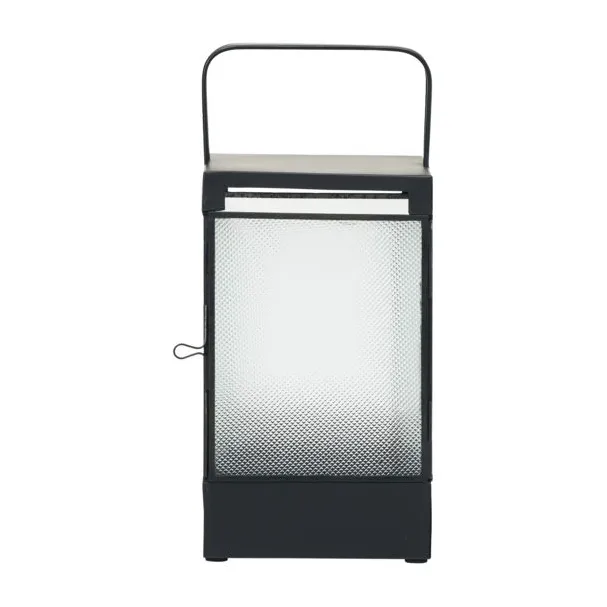 Blaze lykt 25 cm, Svart antikvitet House Doctor