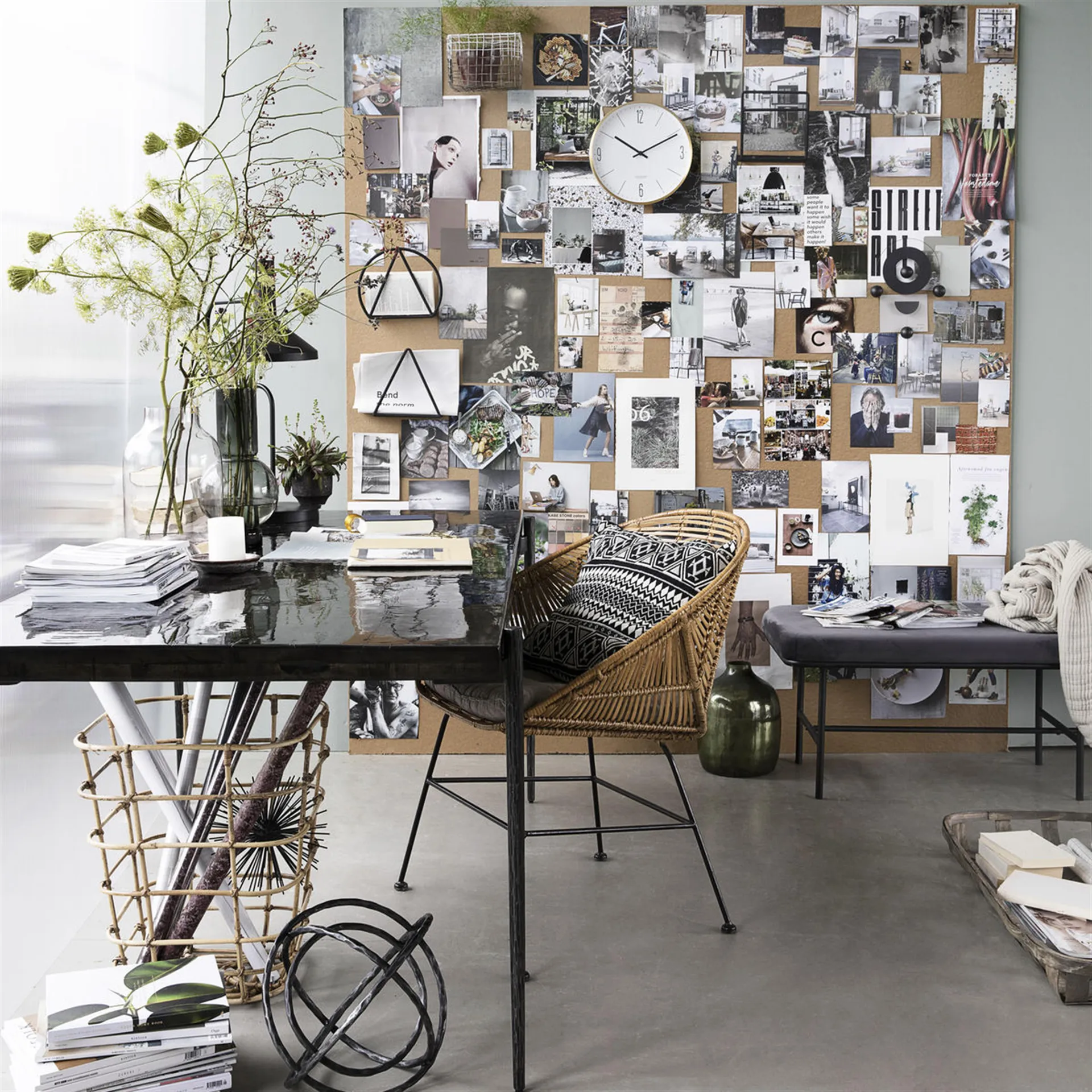 Bubble vase 35 cm, grå House Doctor