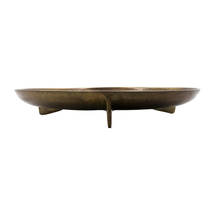 Cast brett Ø 38 cm, Antikk messing House Doctor