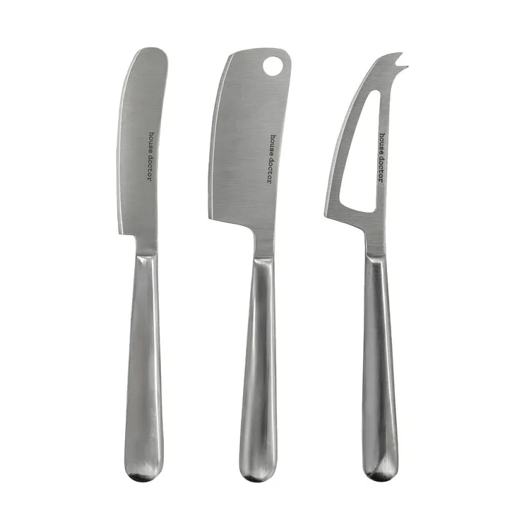 Cheese ostekniver 3 deler, Sølv House Doctor