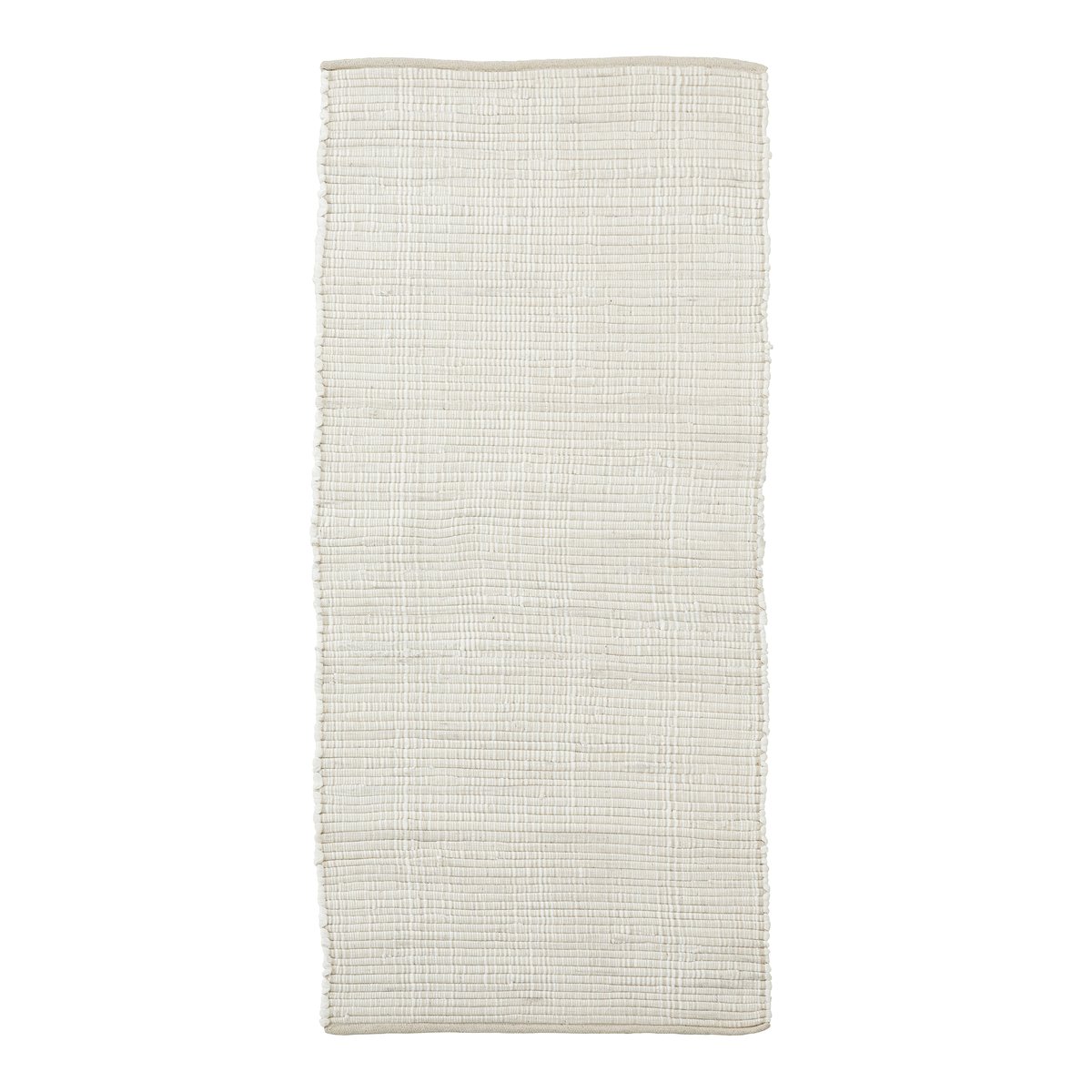 House Doctor Chindi gulvteppe 70x160 cm Hvit
