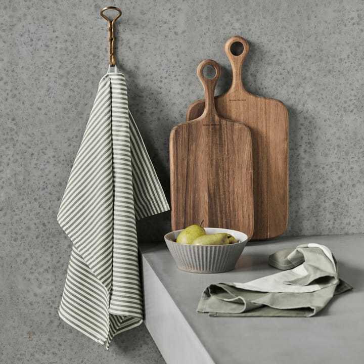 Cook kjøkkenhåndkle 55x75 cm 2-pk, Olivengrønn House Doctor