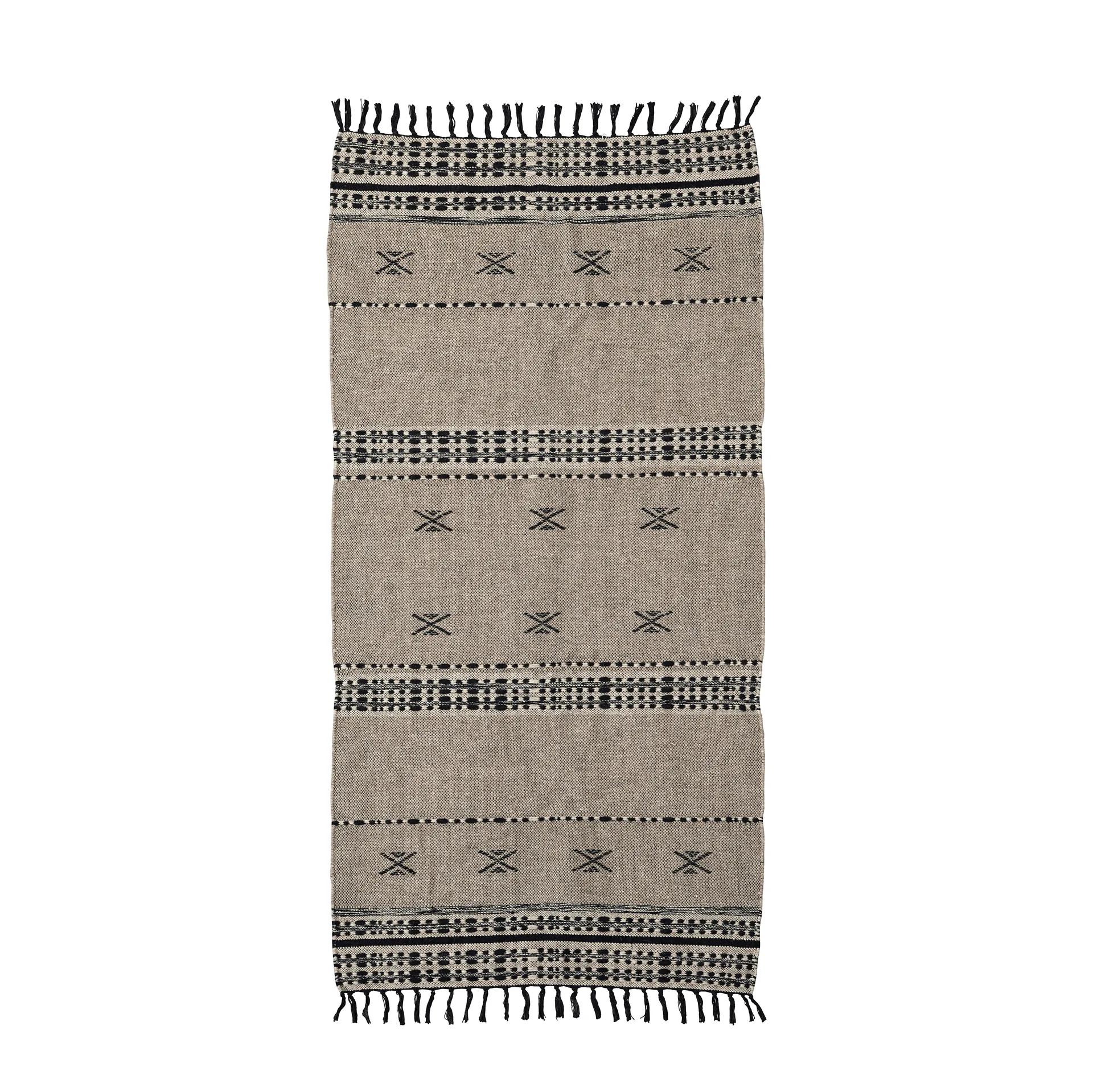 Cros gulvteppe 90x200 cm, Sand House Doctor
