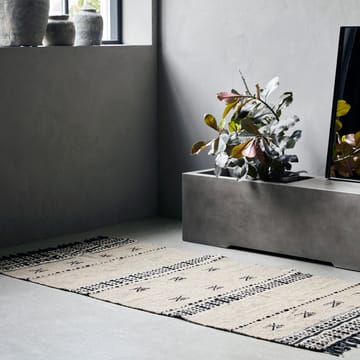 Cros gulvteppe 90x200 cm - Sand - House Doctor
