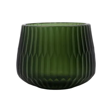 Crown telysholder Ø 14 cm - Grønn - House Doctor