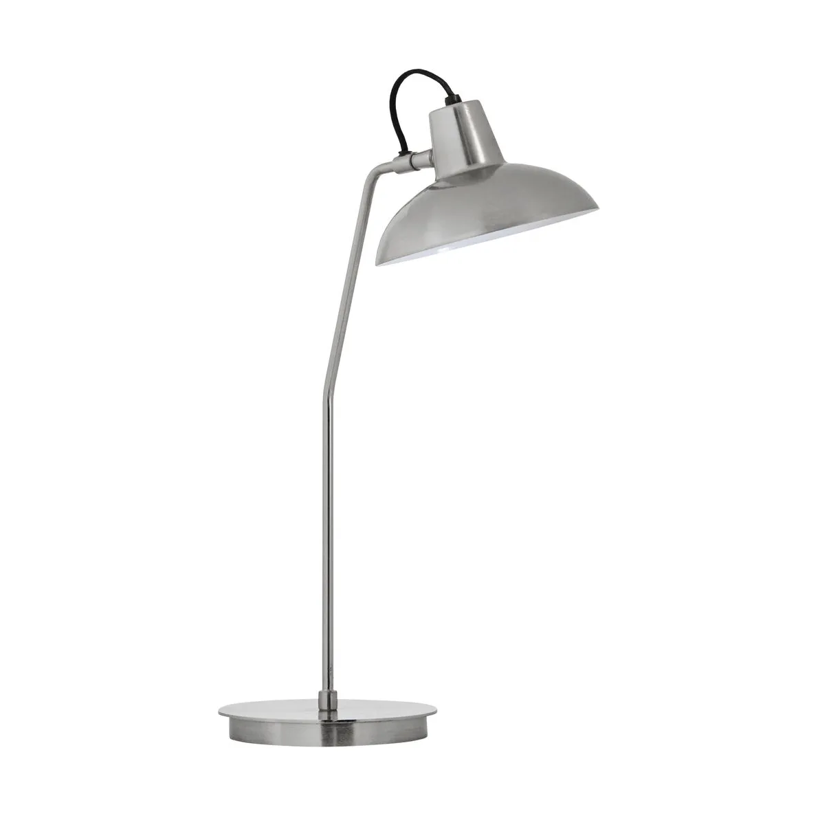 Desk bordlampe høy, Børstet sølvfarge House Doctor