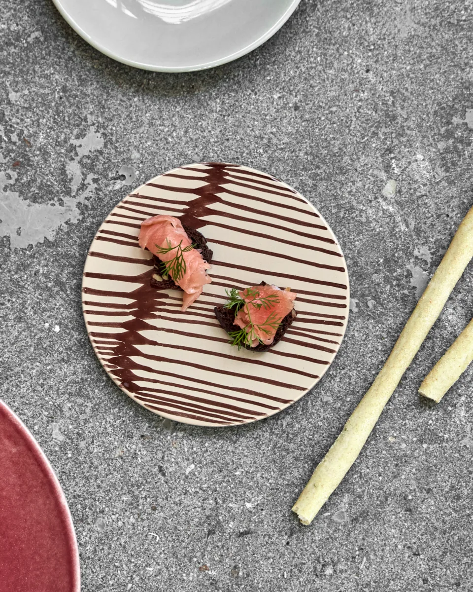 Diva serveringsbrett Ø15 cm, Brun House Doctor