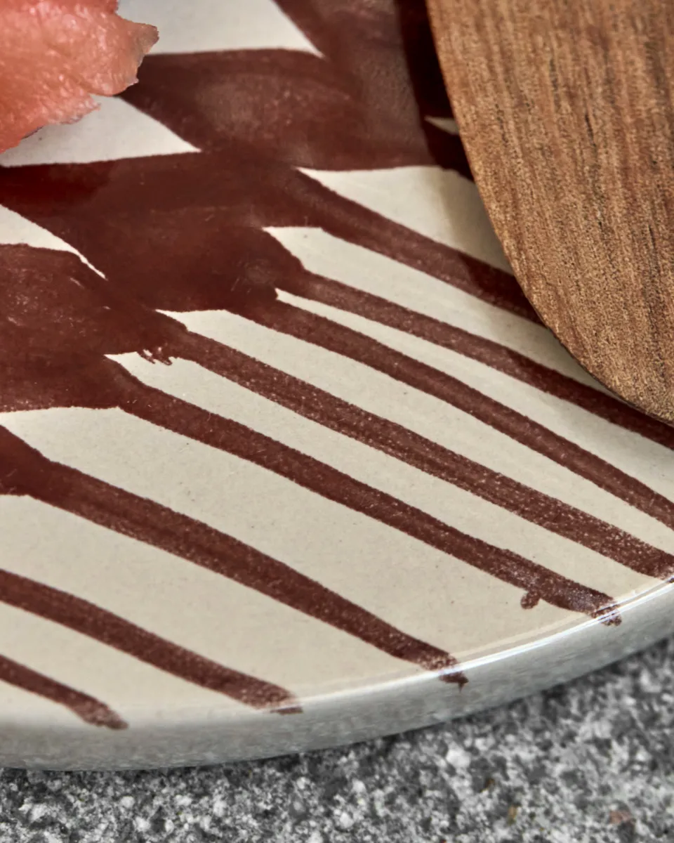 Diva serveringsbrett Ø15 cm, Brun House Doctor