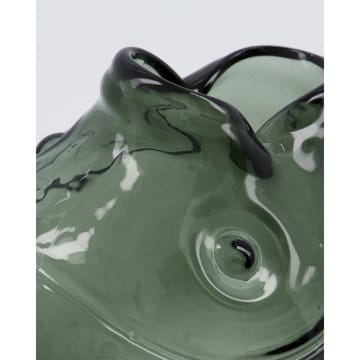 Fish vase 17,5 cm - Røykaktig grå - House Doctor