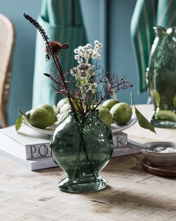 Fish vase 17,5 cm - Røykaktig grå - House Doctor