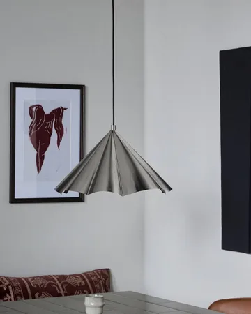 Flola pendel Ø50 cm - Børstet sølvfarge - House Doctor