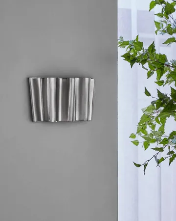 Flola vegglampe 19 cm - Børstet sølvfarge - House Doctor