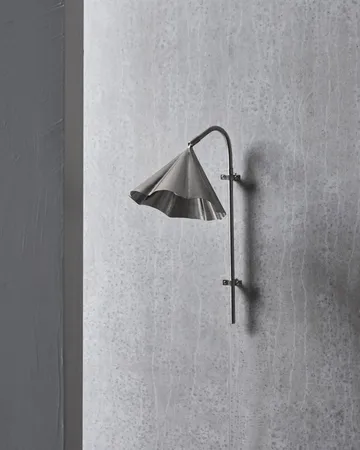 Flola vegglampe 51 cm - Børstet sølvfarge - House Doctor