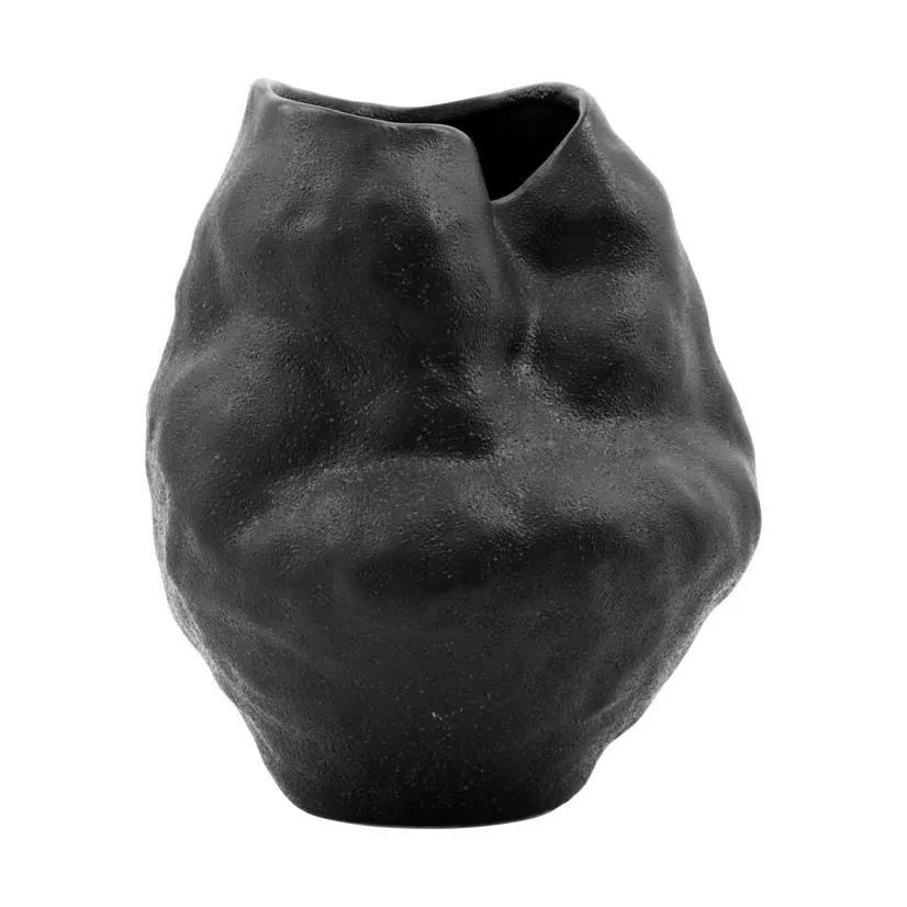 House Doctor Formu vase 20 cm Svart