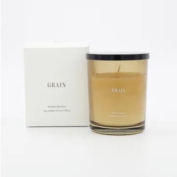 Grain duftlys 50 timmar - Brun - House Doctor