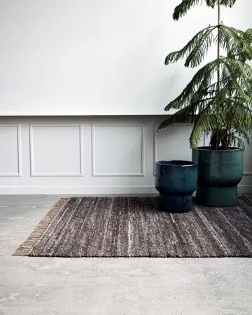 Hafi teppe 180 x 180 cm - Brun - House Doctor