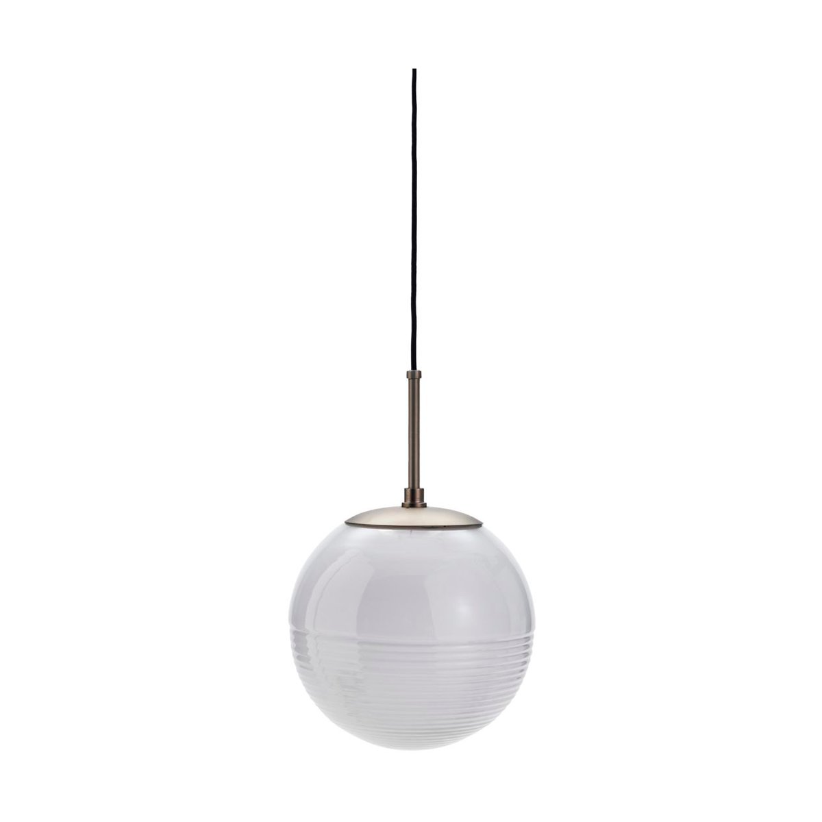House Doctor Halda taklampe Ø25 cm Hvit-brun