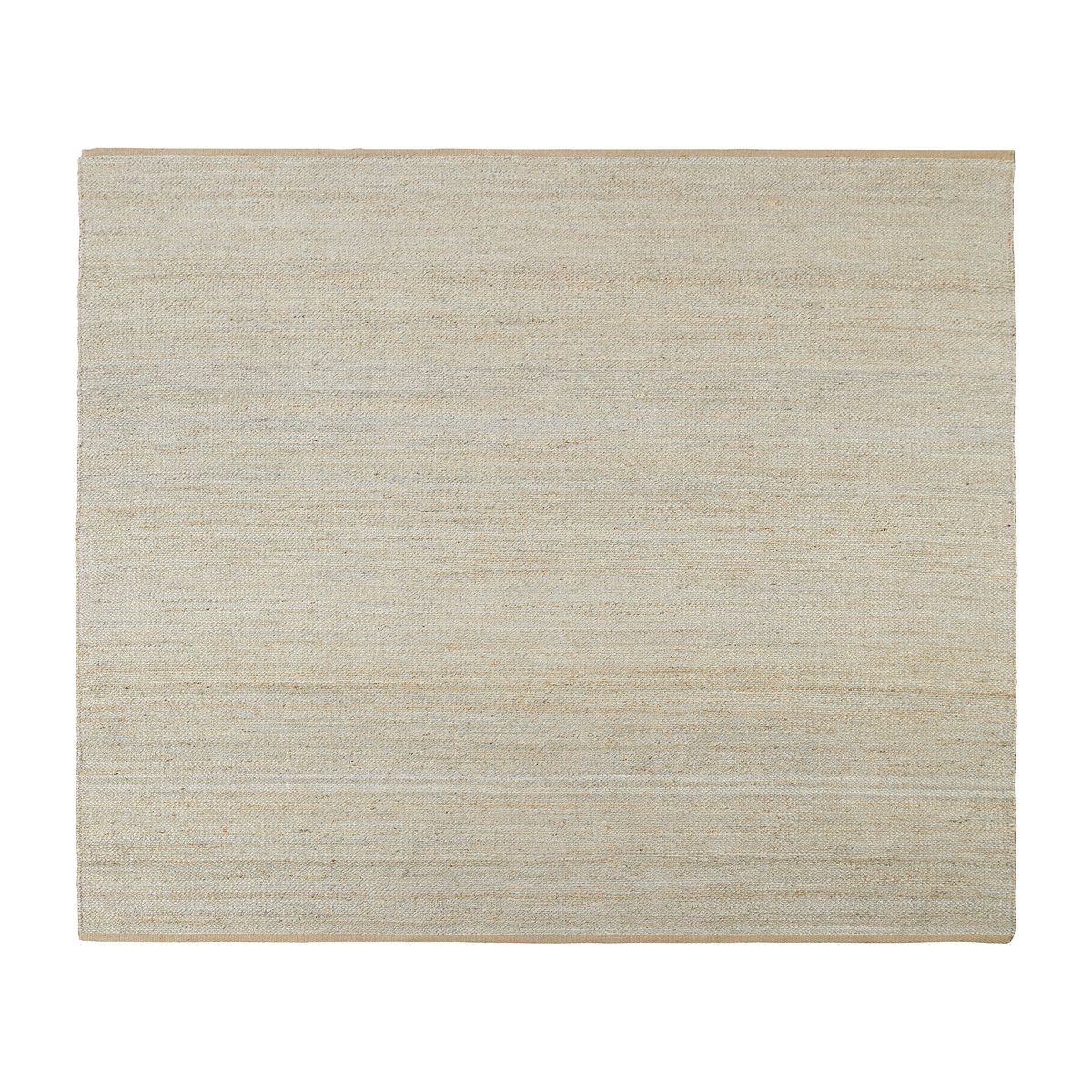 Hempi gulvteppe 250x250 cm Lysegrå