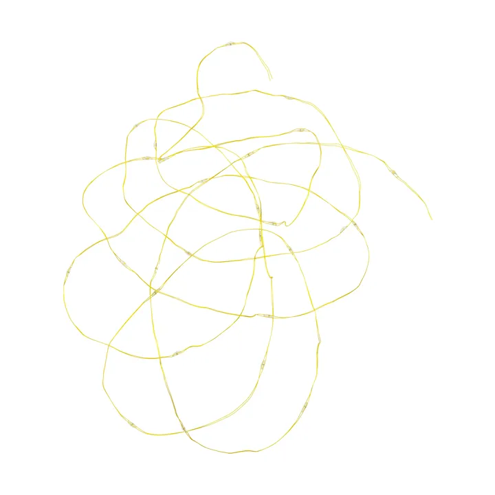 House Doctor lyslenke 10 meter 80 lamper - Messing - House Doctor