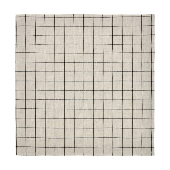 Join bordduk 150x150 cm - Svart-off white - House Doctor
