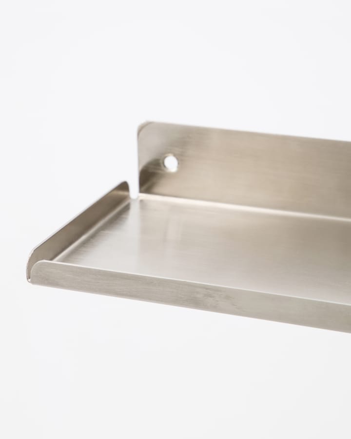 Ledge hylle 43 cm, Børstet sølv House Doctor